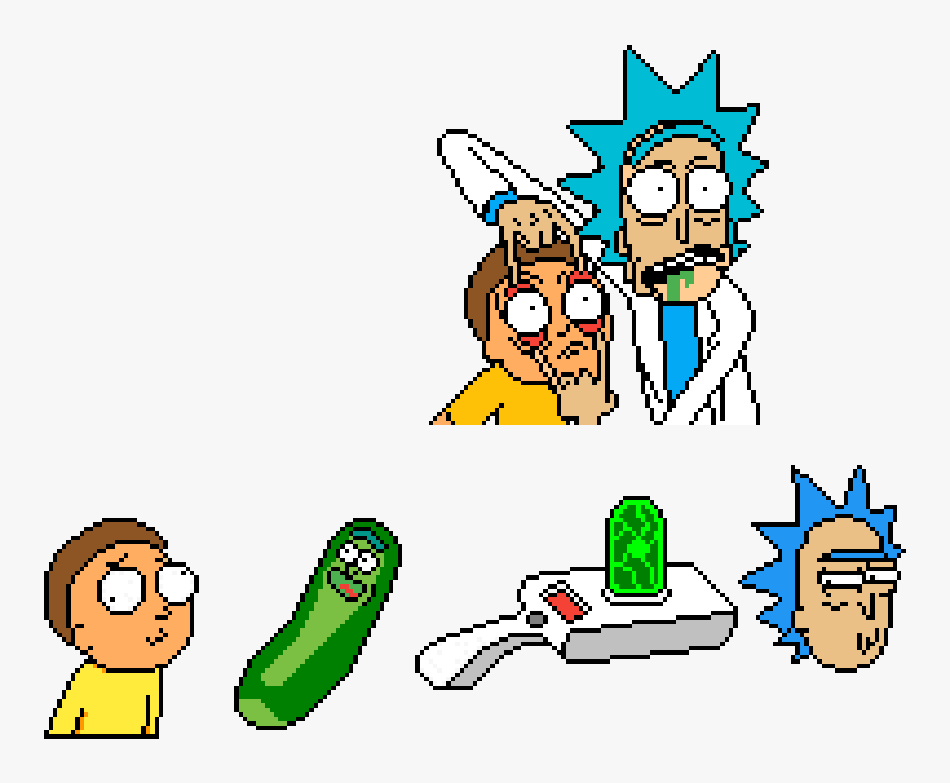 Super Nice Rick And Morty Art, HD Png Download