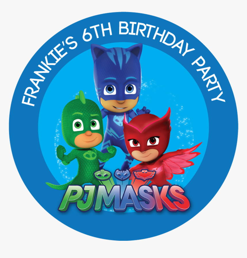 Pj Masks Party Box Stickers, HD Png Download