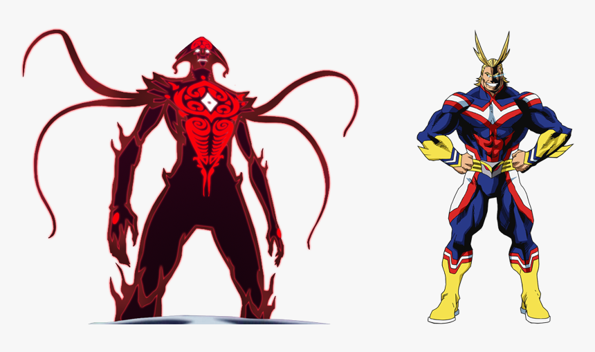 Unavaatu Vs All Might (mha), HD Png Download