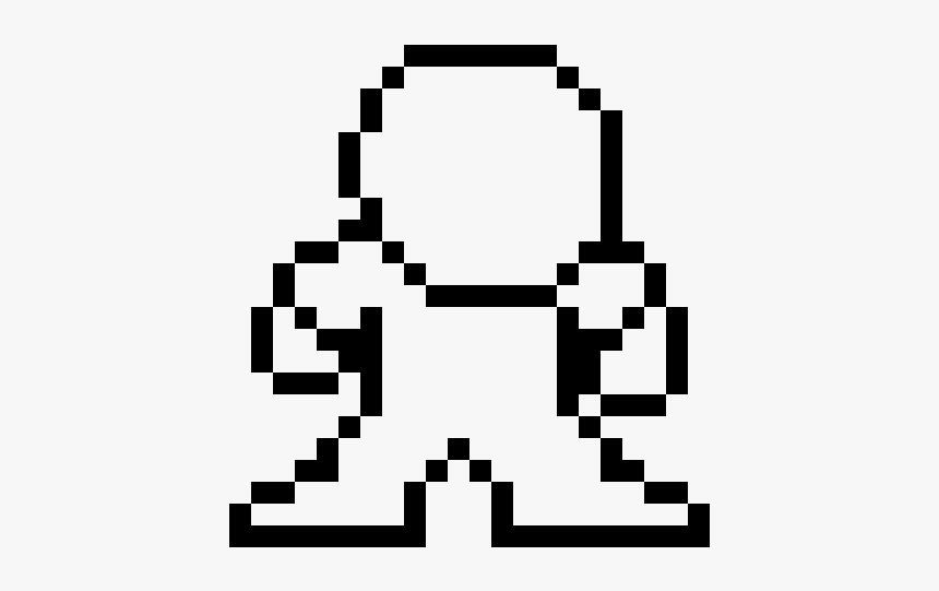 Mega Man Png Black And White, Transparent Png
