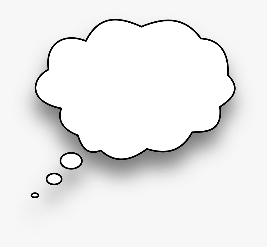 Thinking Bubble Png, Transparent Png