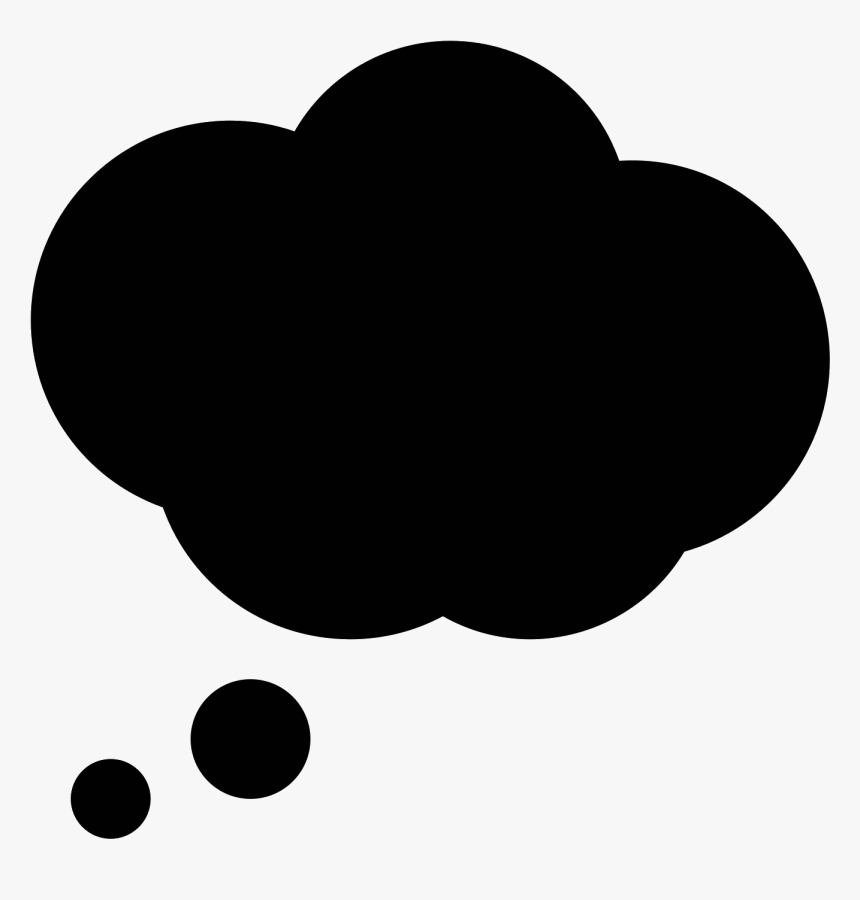 Thinking Bubble Icon, HD Png Download