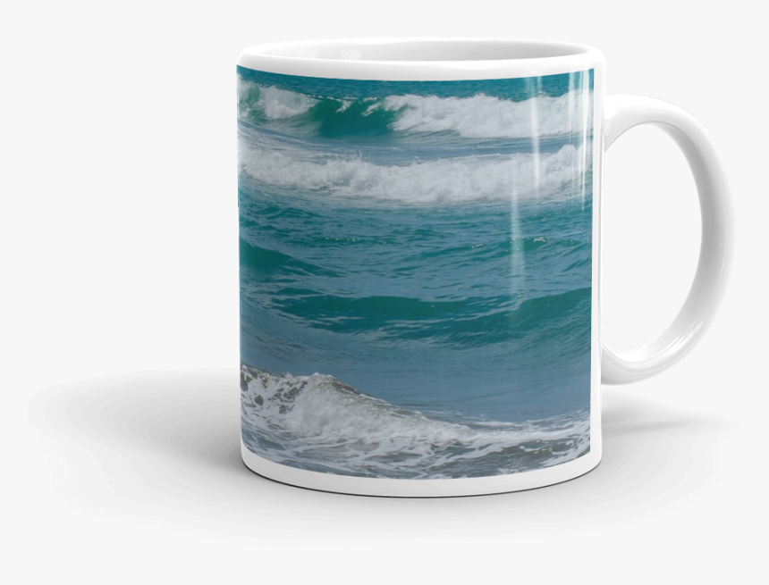 11oz Ocean Waves Mug, HD Png Download