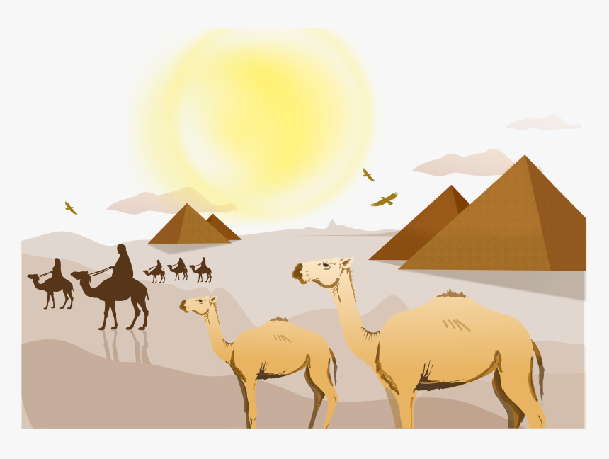 Png Transparent Download Camel Vector Sahara Desert, Png Download