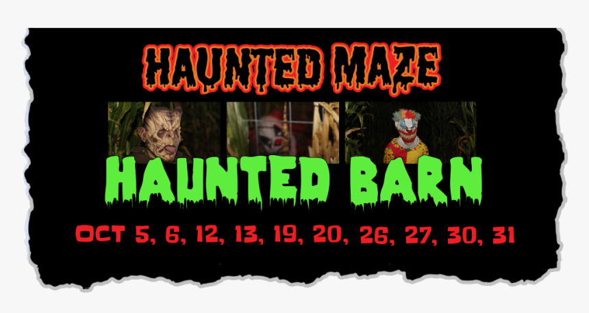 Haunted Corn Maze, Hayride, And Bonfire With Marshmallows, HD Png Download