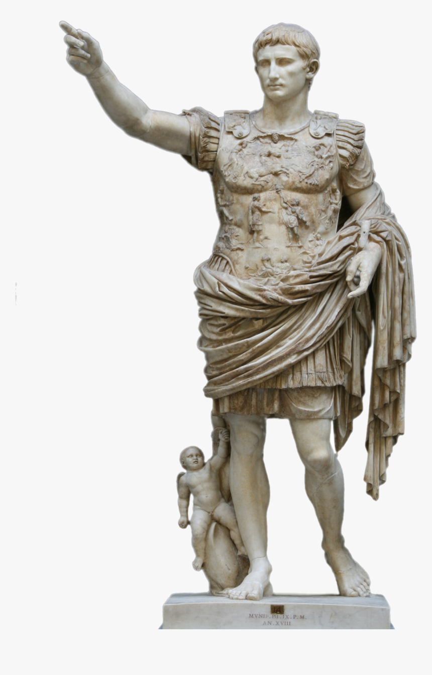 Statue-augustus Transparent Background, HD Png Download