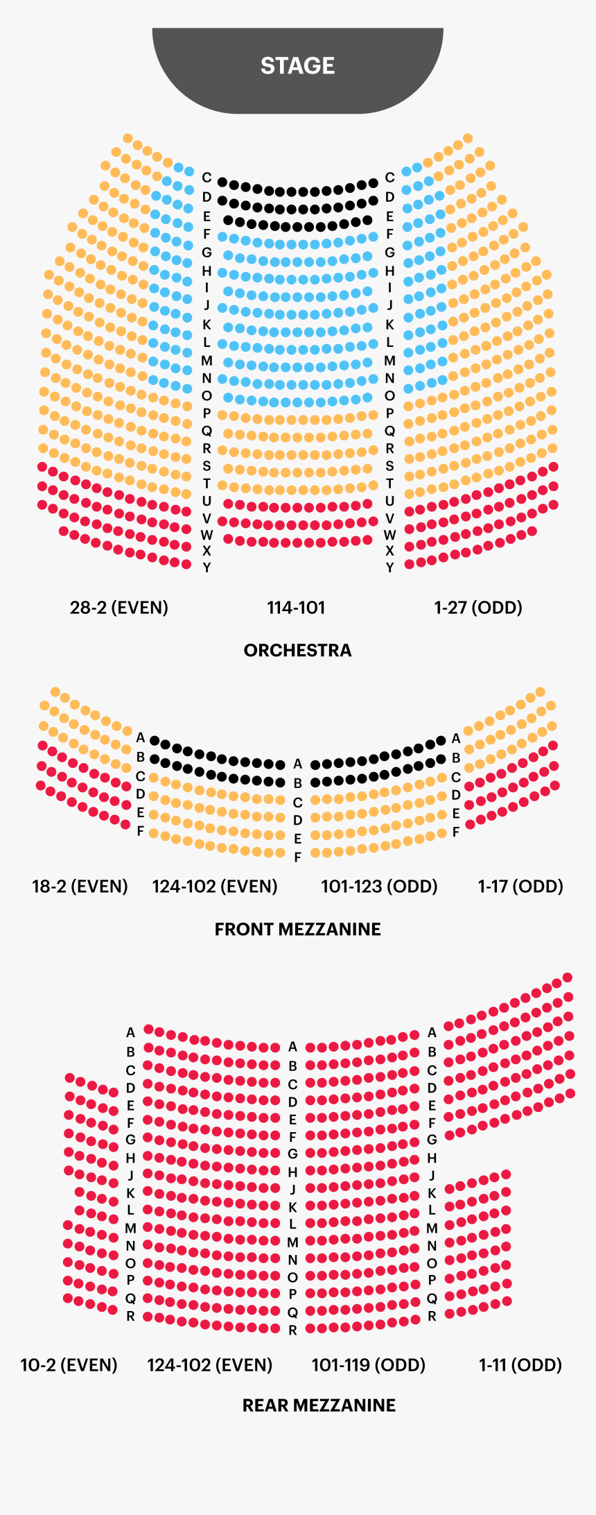 King Kong Seating Chart, HD Png Download