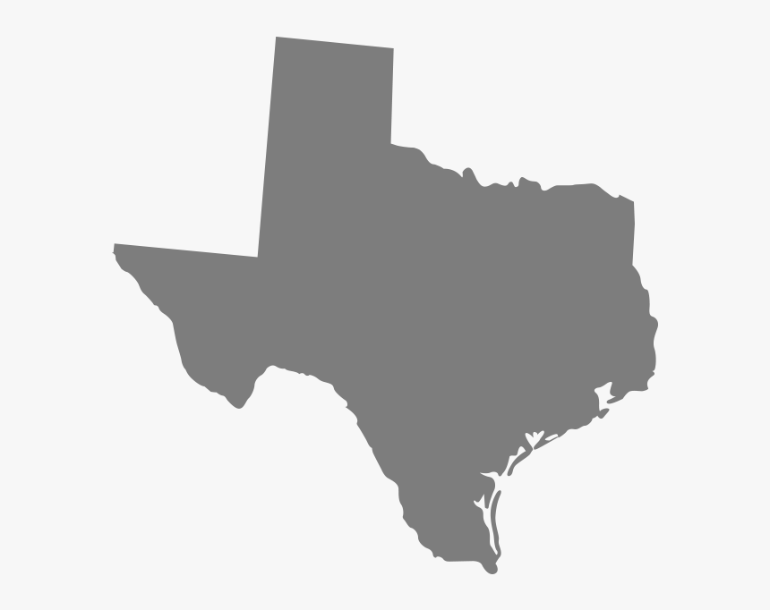 Texas Silhouette Png, Transparent Png