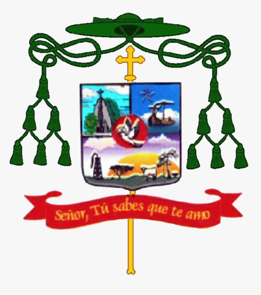 Escudo Episcopal De Monseñor Víctor Pérez, HD Png Download