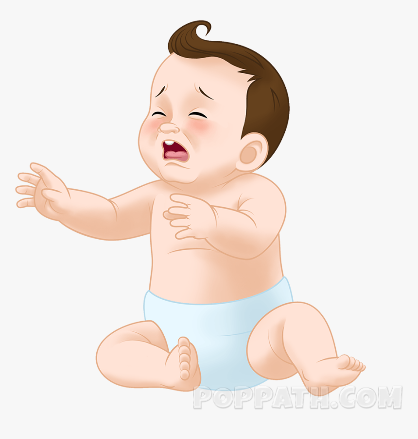 Baby Crying Png, Transparent Png