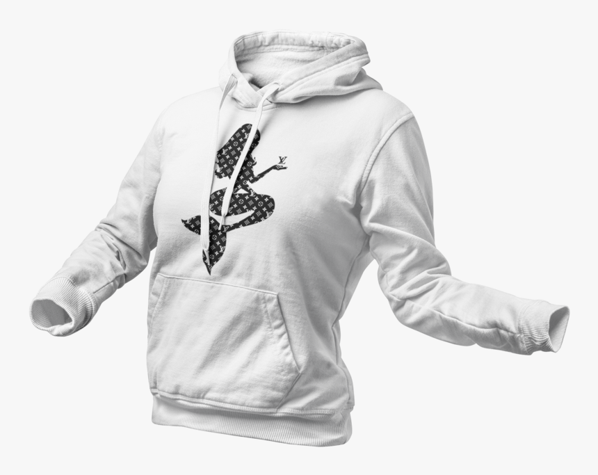 Designer Mermaid Silhouette Unisex Lightweight Hoodie, HD Png Download