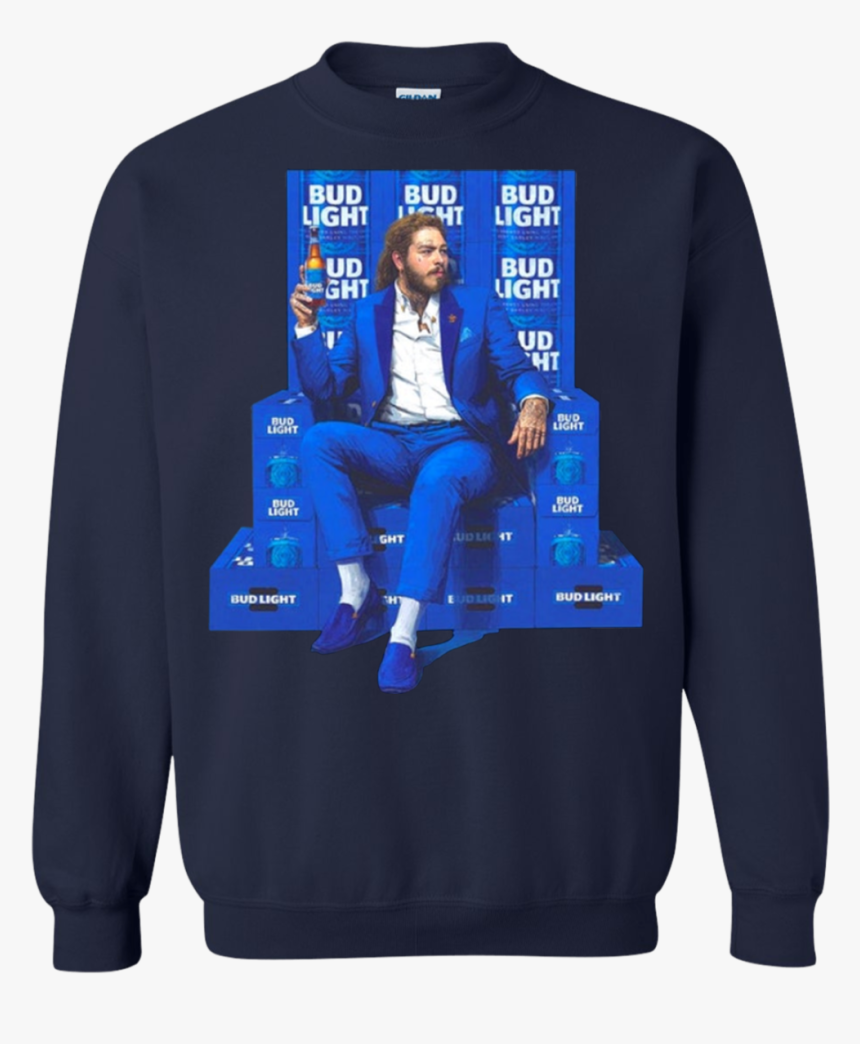 Alf Post Malone Bud Light T Shirt Hoodie Sweater, HD Png Download