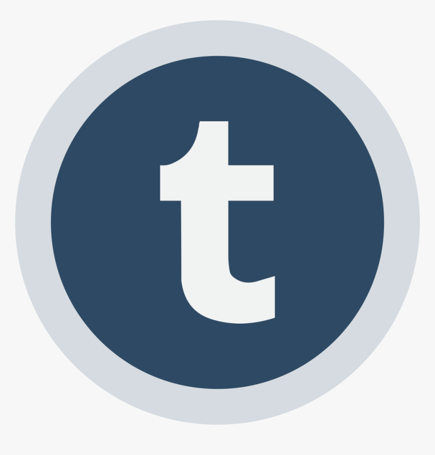 Circled Tumblr Logo Png Image, Transparent Png