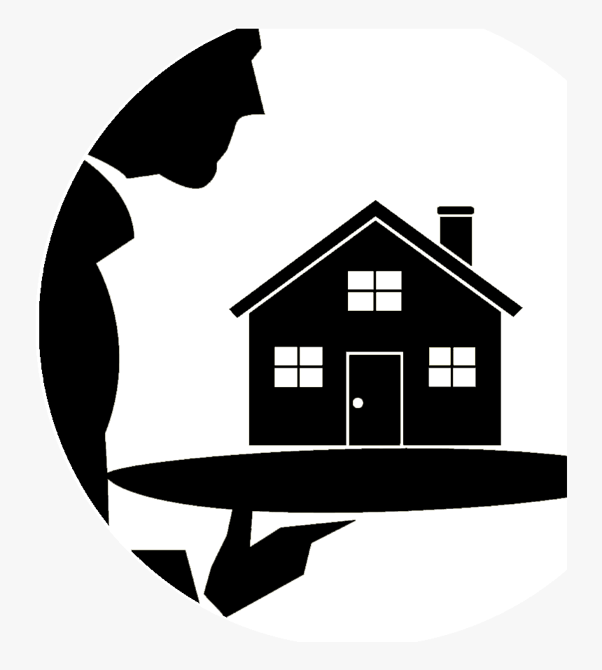 House Silhouette Clip Art, HD Png Download