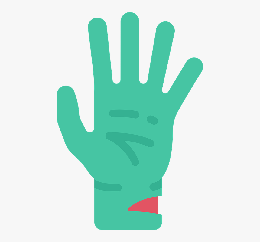 Zombie Hand Png, Transparent Png