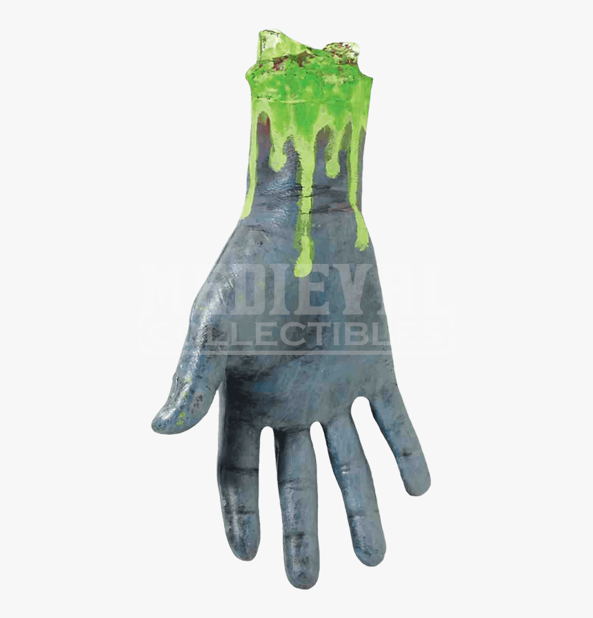 Severed Biohazard Zombie Hand, HD Png Download