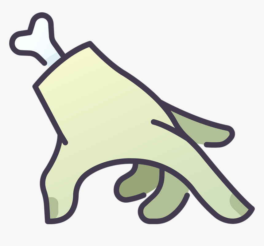 Zombie Hand Png, Transparent Png