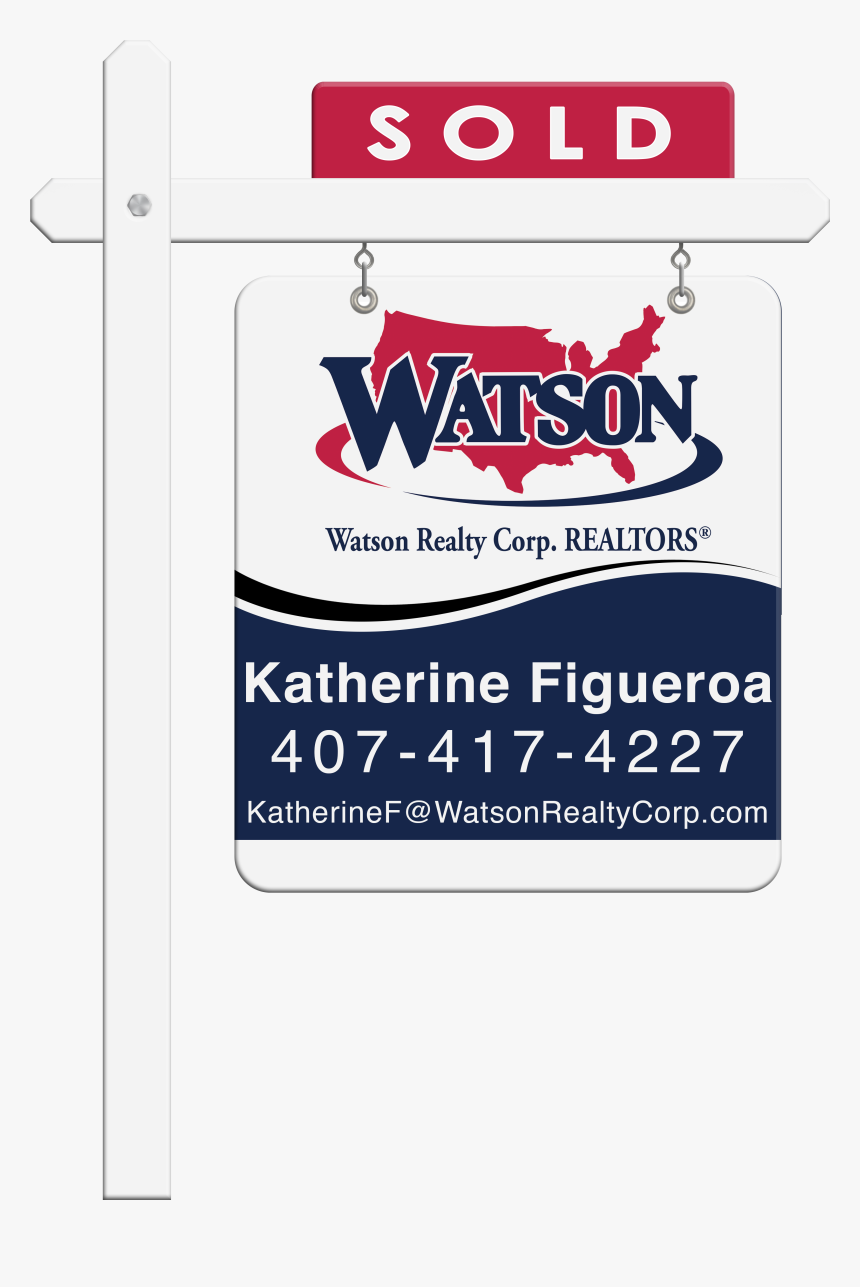 Sold Sign Png, Transparent Png