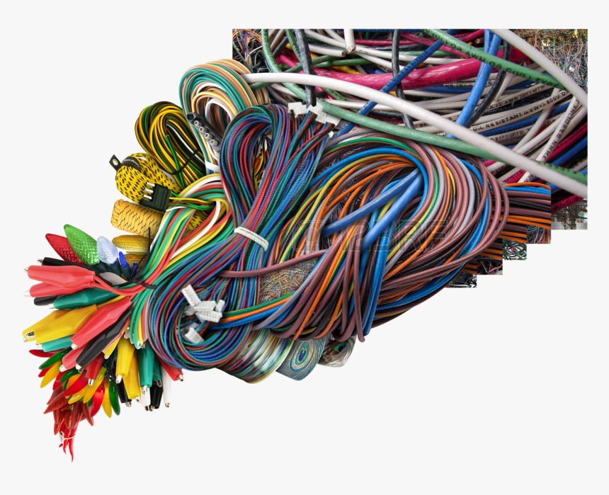 Tangled-wires, HD Png Download