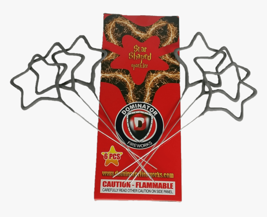 Dm840 Star Shaped Sparkler Open, HD Png Download