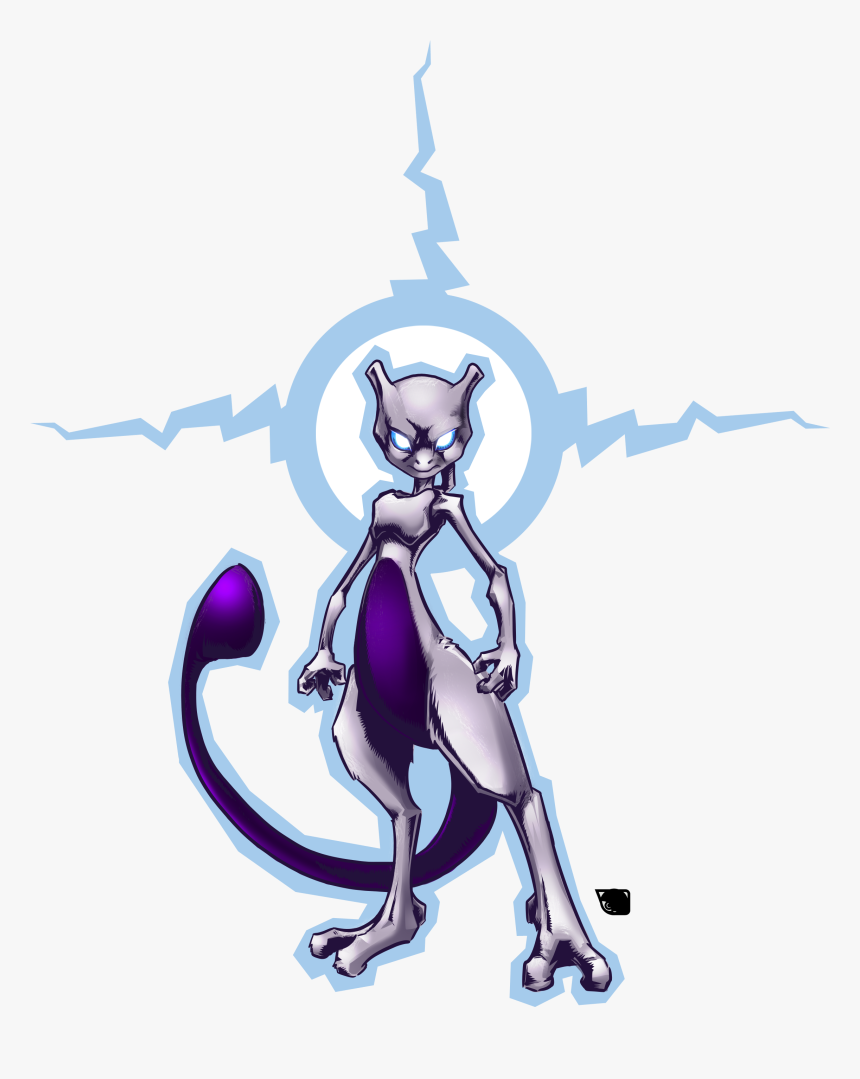 Transparent Mewtwo, HD Png Download