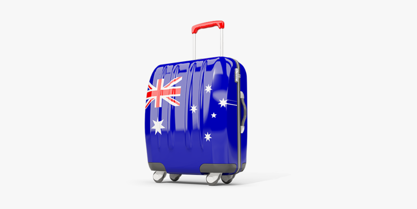 Suitcase With Flag, HD Png Download