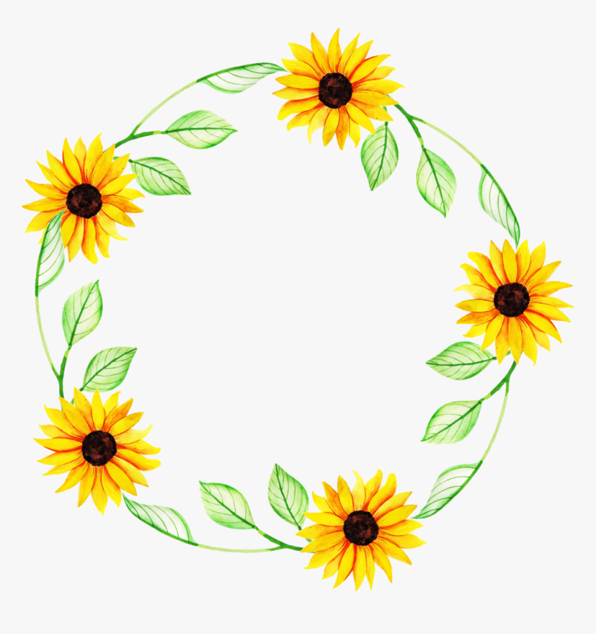 Flower Wreath Png, Transparent Png