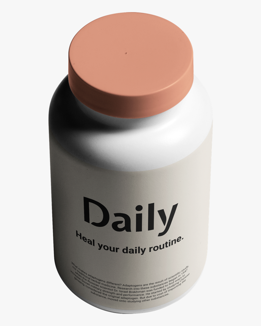Daily Pill Bottle, HD Png Download
