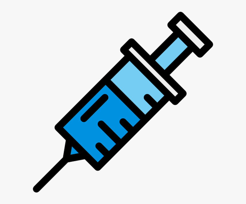 Download Medicine Vector Graphics Syringe Injection, HD Png Download