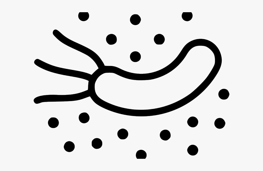 Bacteria Clipart Germ, HD Png Download