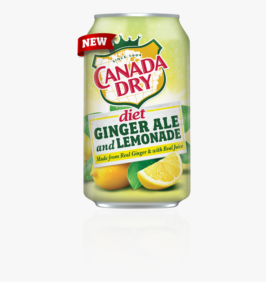 Canada Dry Diet Ginger Ale And Lemonade, HD Png Download