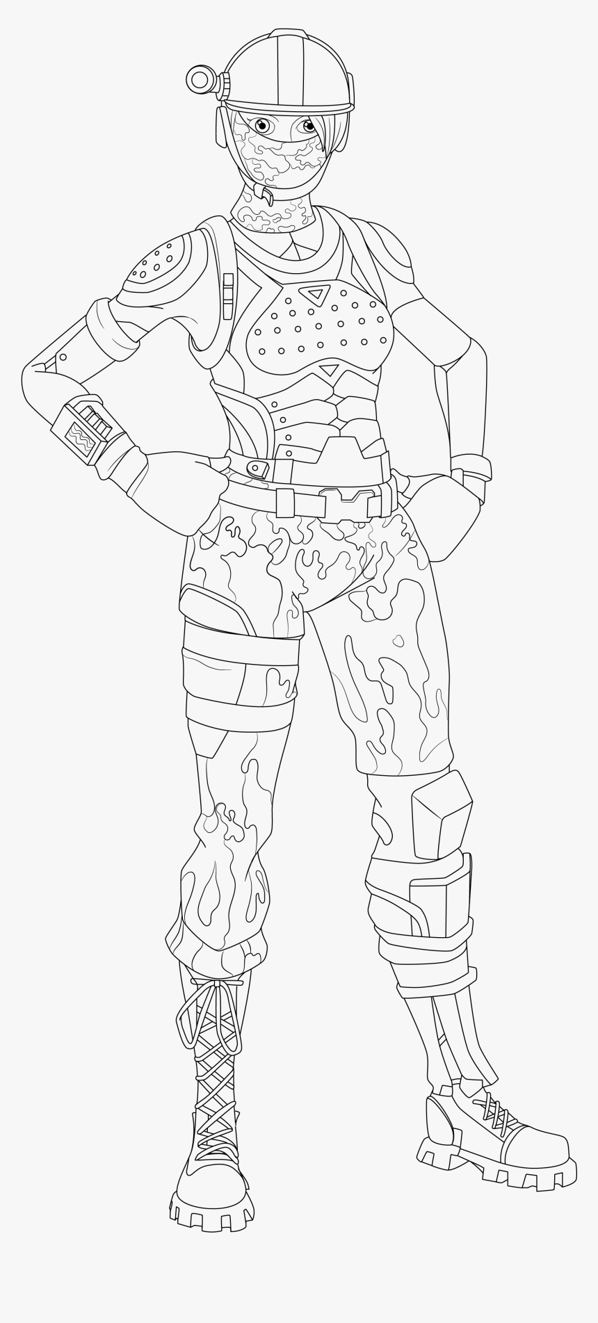 Fortnite Default Skin Png, Transparent Png