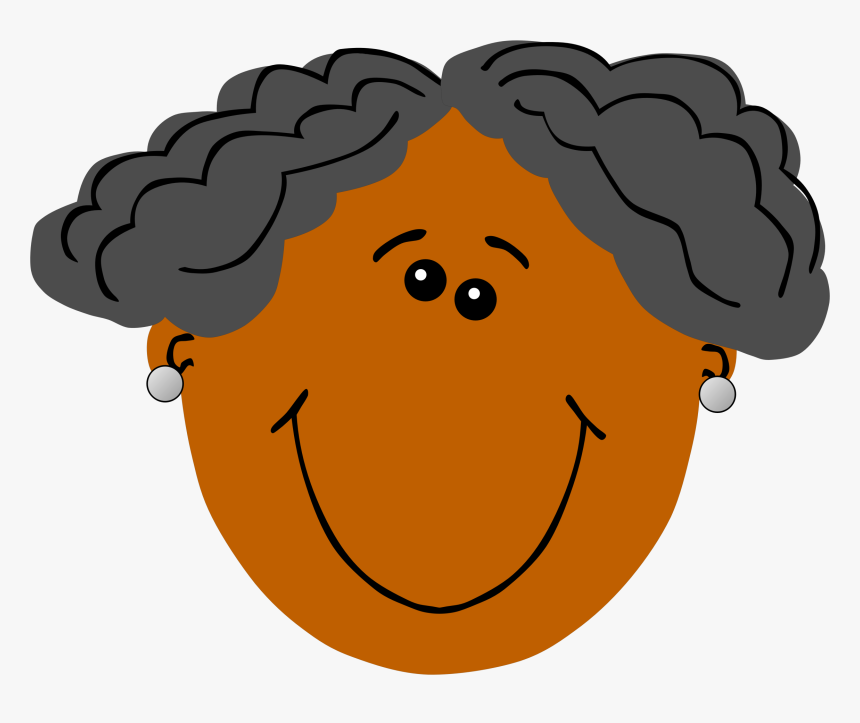 Grandma With Dark Skin Clip Arts, HD Png Download