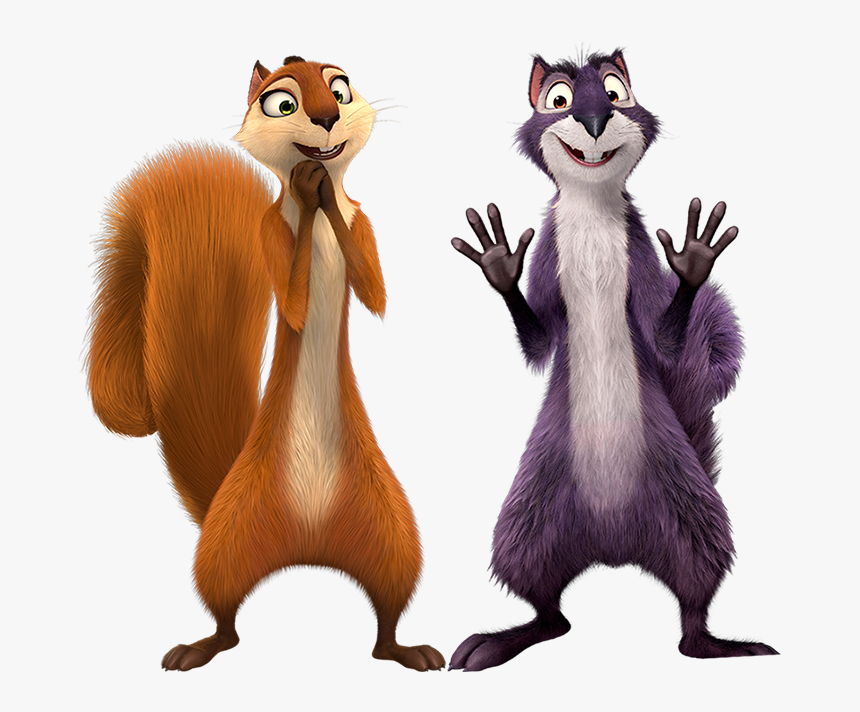 The Nut Job Andie And Surly, HD Png Download