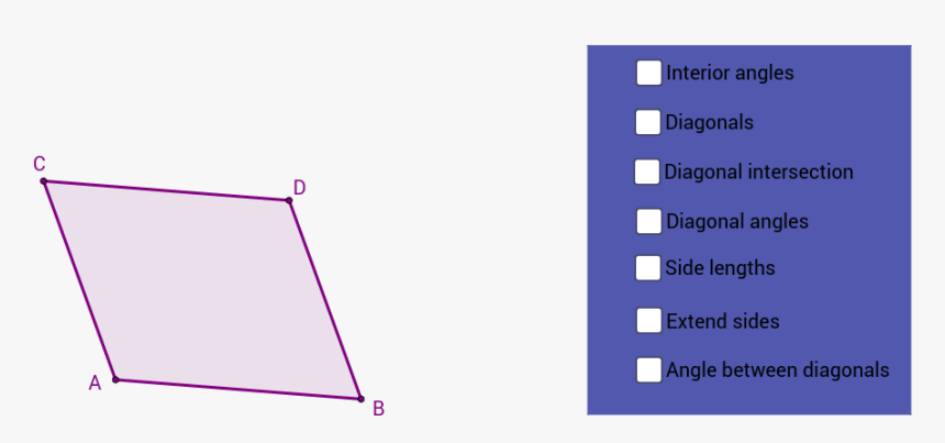 Parallelogram Png, Transparent Png