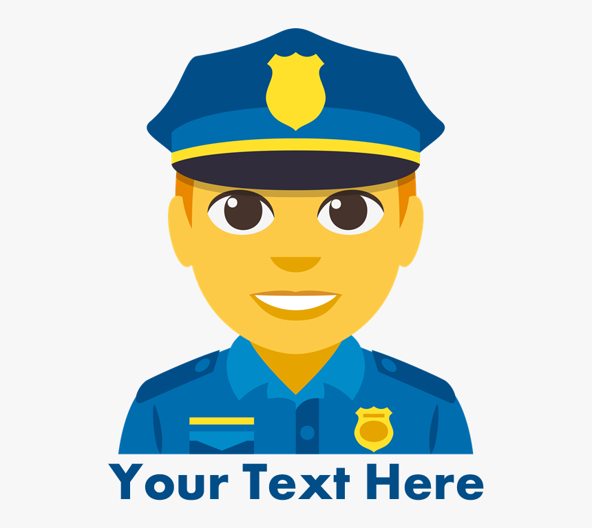 Transparent Police Emoji Png, Png Download