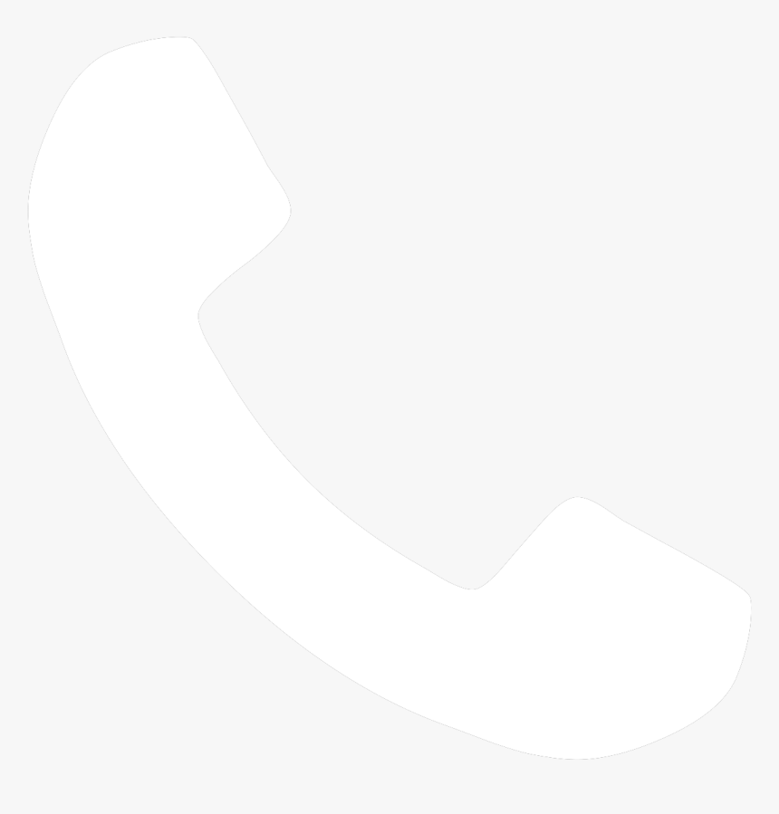 Telephone Icon In White , Png Download - Transparent Background White