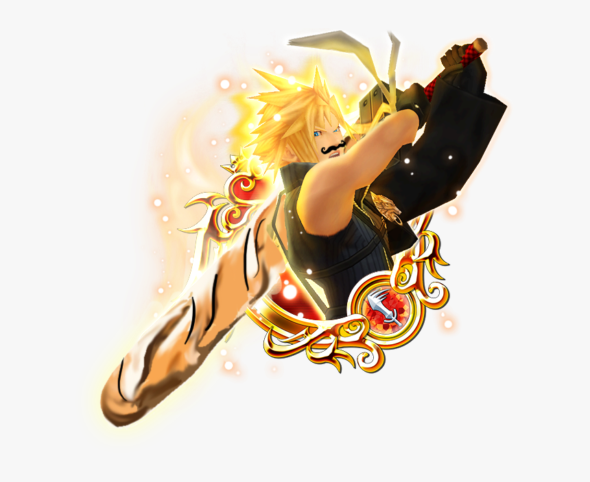 Cloud Kingdom Hearts Union X, HD Png Download