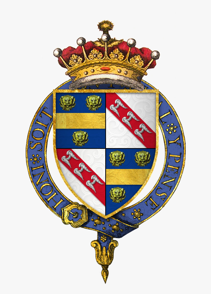 Coat Of Arms Of Sir William De La Pole, 4th Earl Of - Thomas Boleyn Coat Of Arms, HD Png Download