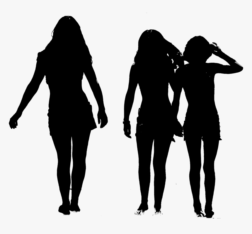 Download Silhouette Transparent - People Png Silhouette Transparent, Png Download