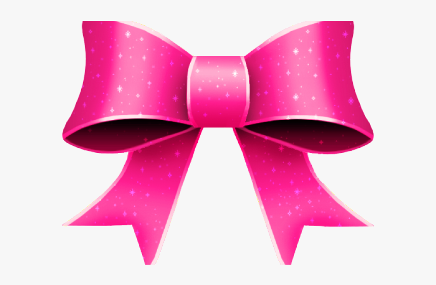 Pink Ribbon Clip Art Bow Tie - Pink Ribbon, HD Png Download