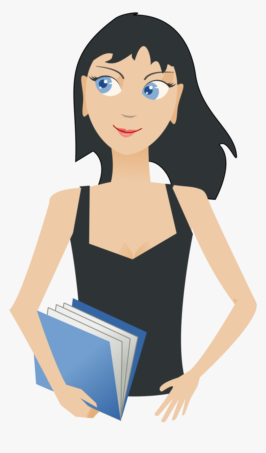 Book Free Graphics Of - College Student Clipart, HD Png Download