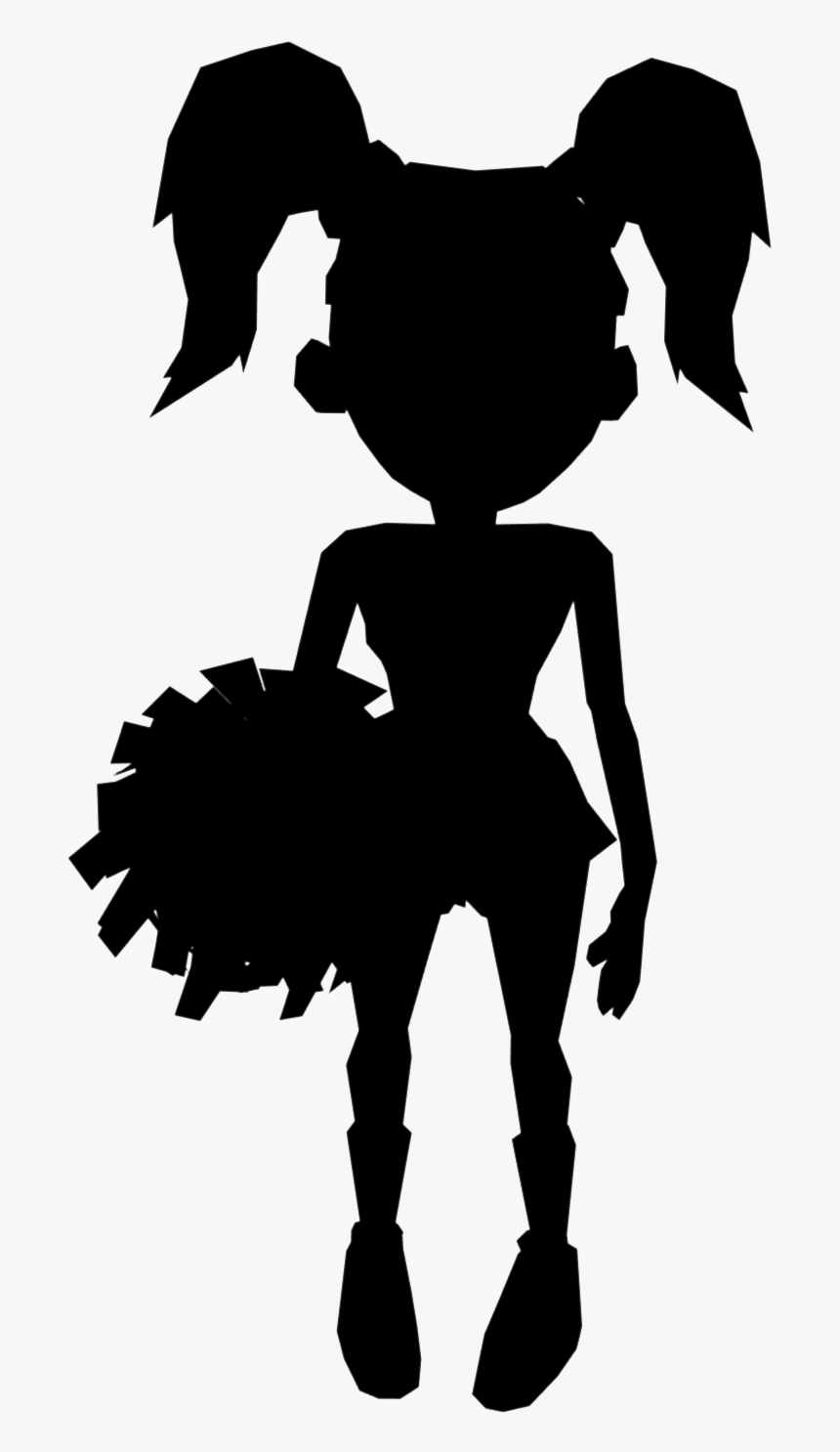 Character Silhouette Illustration Fiction Free Clipart - Illustration, HD Png Download