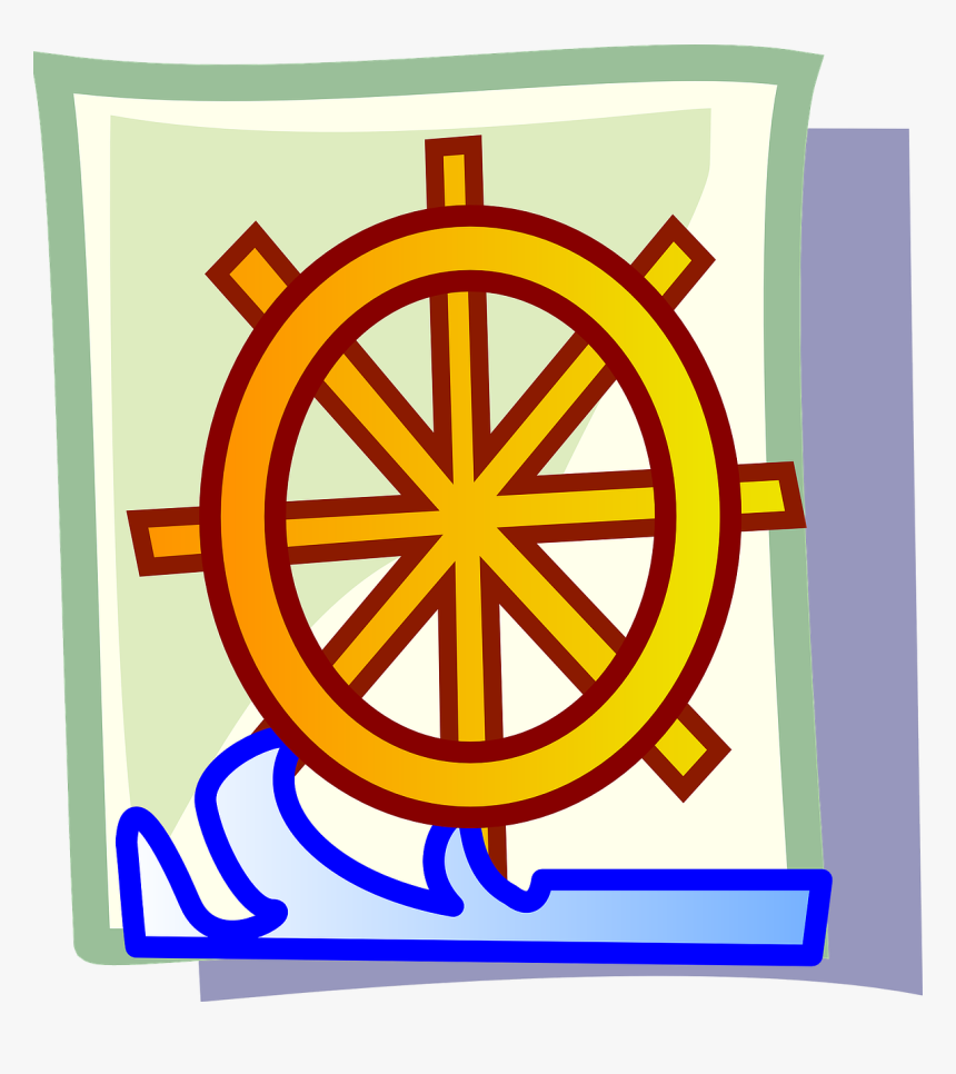 Transparent Nautical Wheel Png - Components Of Sales Report, Png Download