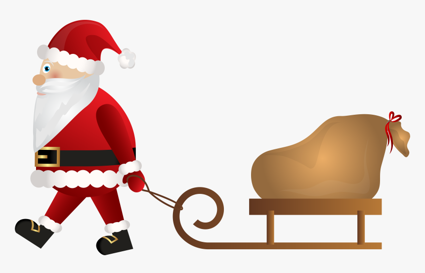 Santa Claus,fictional Character,clip - Santa Claus, HD Png Download