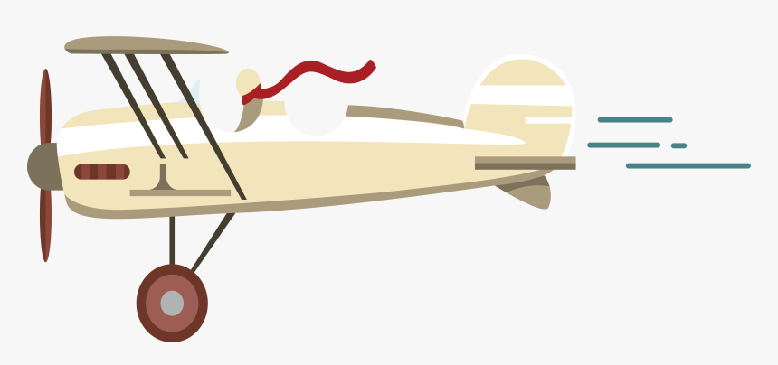 Airplane Aircraft Transprent Vintage Airplane Vector - Vintage Airplane Vector Png, Transparent Png