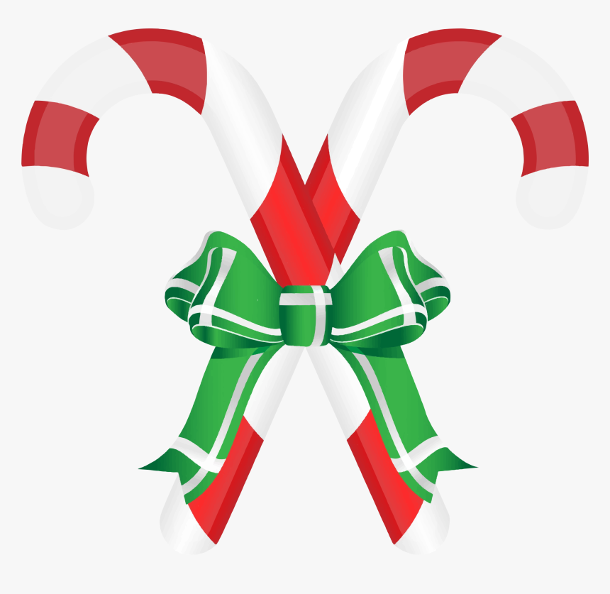 Download Candy Cane Png Free Download - Baston De Caramelo Navideño, Transparent Png