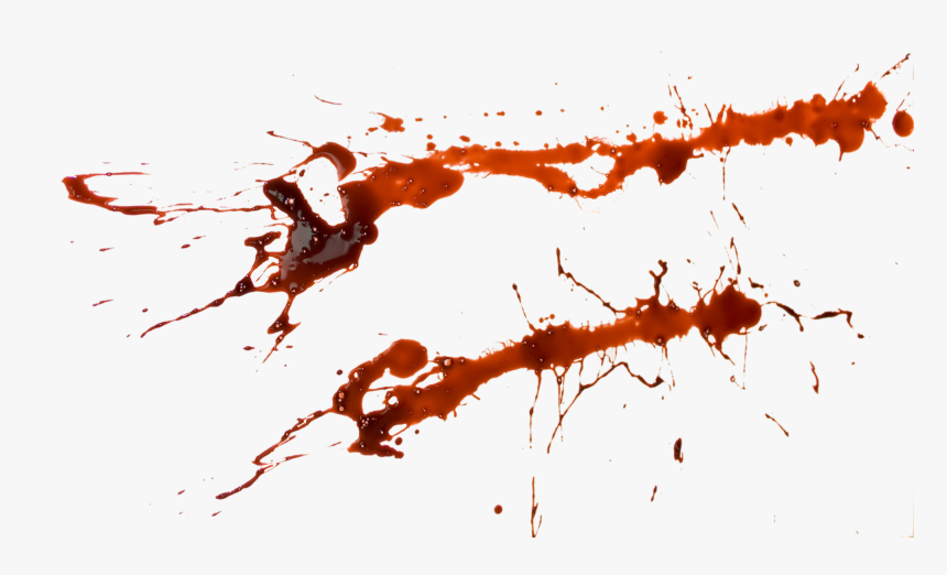 Lightning Clipart Realistic - Realistic Blood Splatter Transparent, HD Png Download