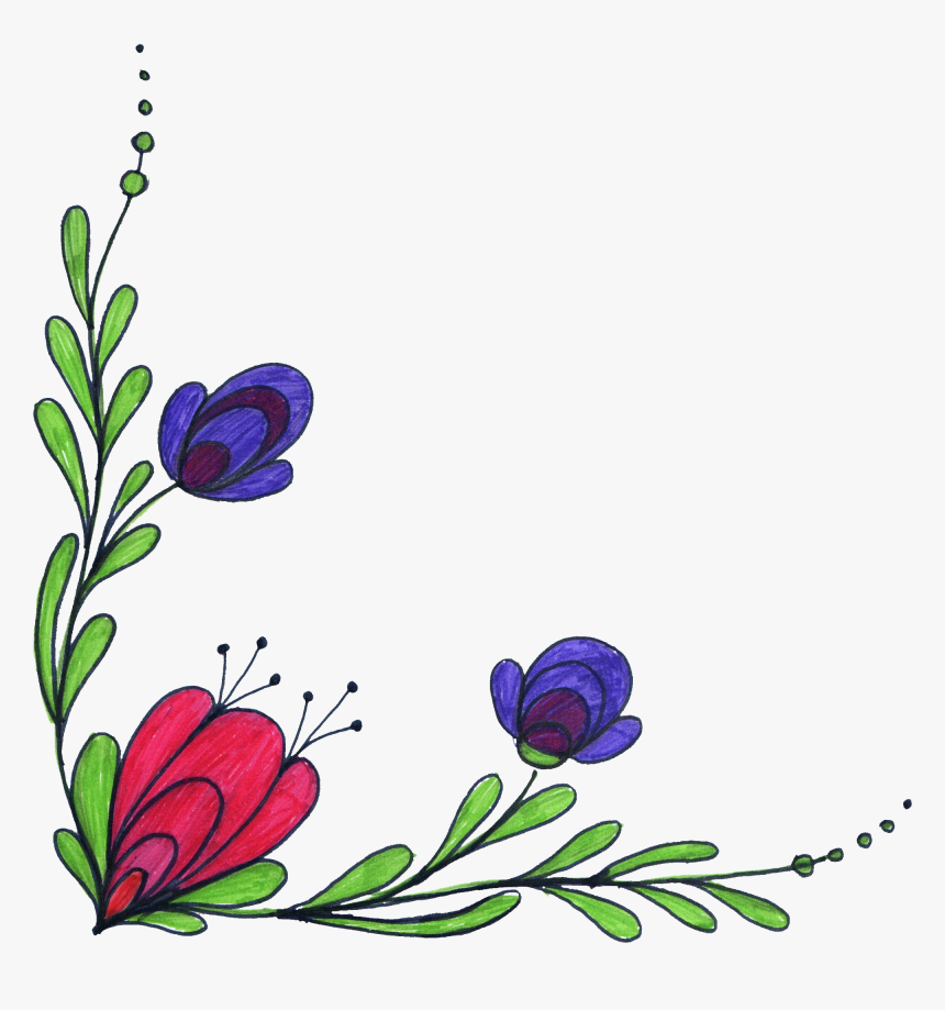 Transparent Background Design Flower, HD Png Download