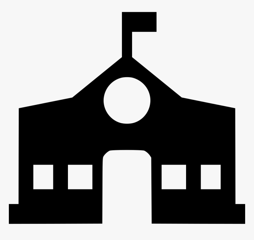 Logo Brand Product Design Font - Schoolhouse Silhouette Png, Transparent Png